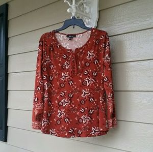 Style & Co. Longsleeve Blouse